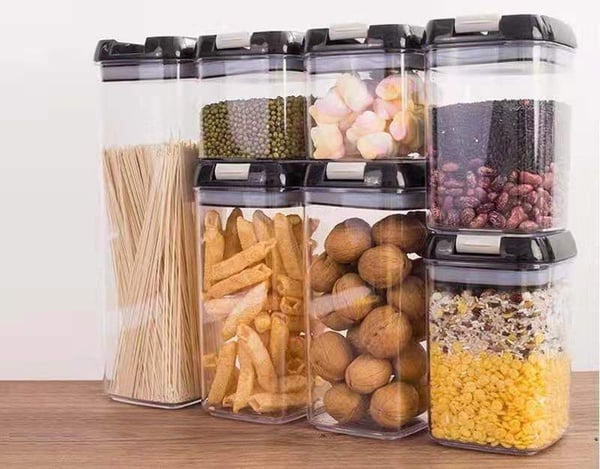 7-Piece Airtight Food Storage Container Set – Pantry Organisation Made Easy