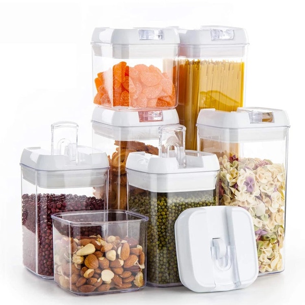 7-Piece Airtight Food Storage Container Set – Pantry Organisation Made Easy