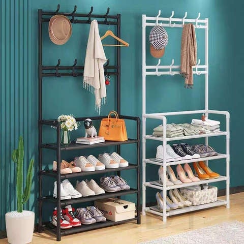3-in-1 Coat, Shoe & Bag Organiser