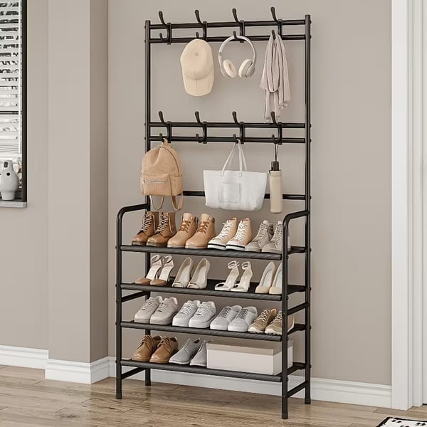 3-in-1 Coat, Shoe & Bag Organiser