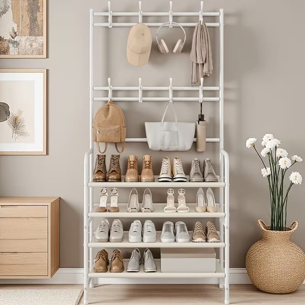 3-in-1 Coat, Shoe & Bag Organiser