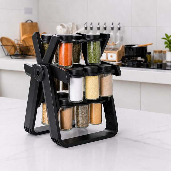 18-Jar Rotating Spice Organiser