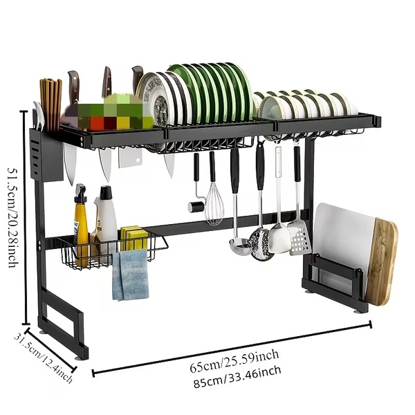 2-Tier Over-the-Sink Kitchen Organiser