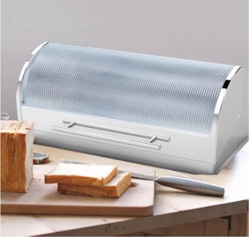 Stainless Steel Bread Bin with Glass Viewing – Upgrade Your Kitchen Window