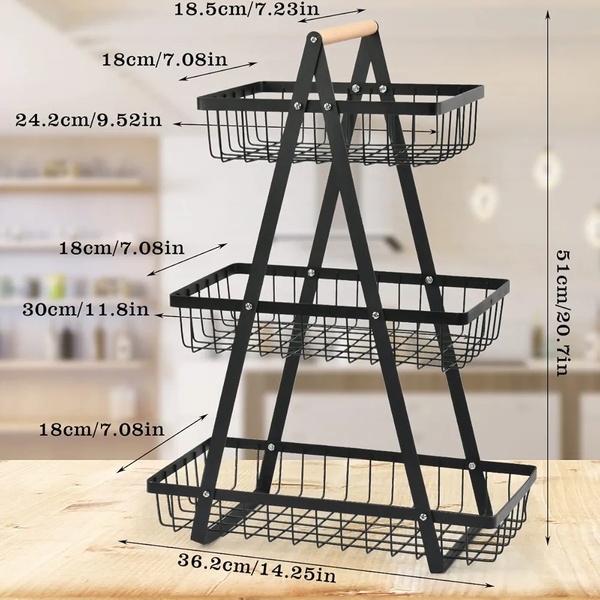 3-Tier Countertop Home Organiser