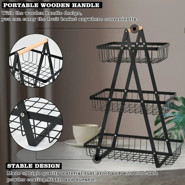 3-Tier Countertop Home Organiser