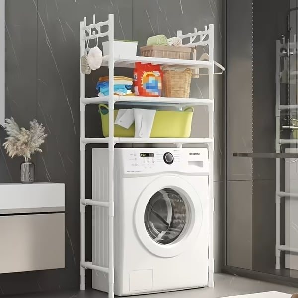 3-Tier Laundry & Bathroom Organiser – Over-the-Washing-Machine Storage RackOrganiser