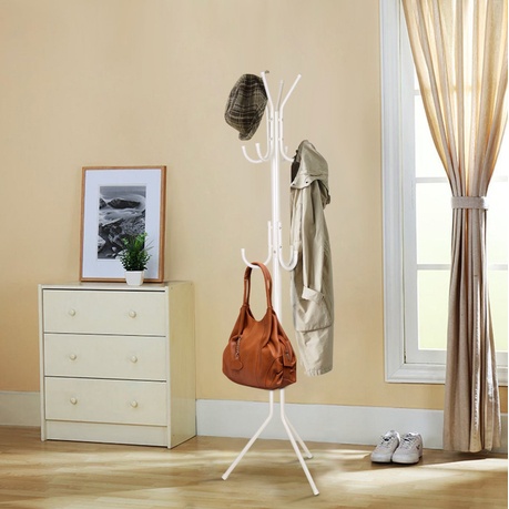 Multifunctional Coat & Hat Rack – 12 Hook Home Organiser