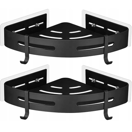 Multifunctional Corner Shelf Set (2 Pack) – Bathroom & Kitchen Space Saver