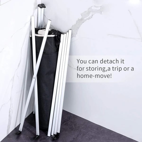 Foldable 3 Compartment Laundry Basket – Sort Laundry with Ease