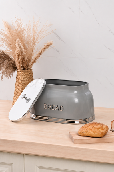 4 Piece Bread Bin & Canister Set – Modern Kitchen Storage