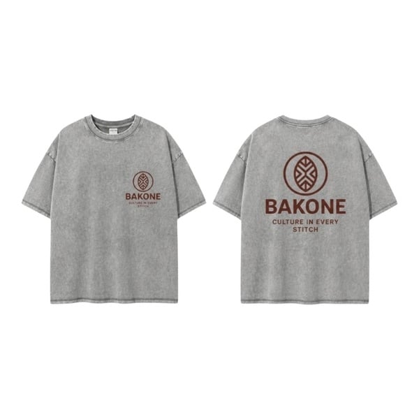 Bakone Unisex Oversized T-shirt