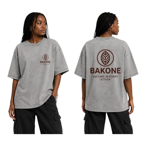 Bakone Unisex Oversized T-shirt