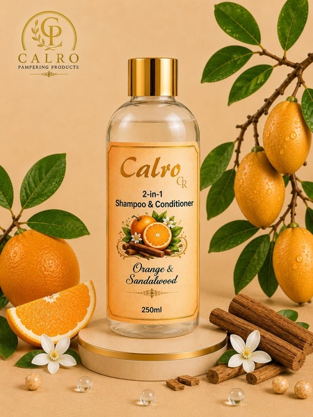 Shampoo Orange & Sandelwood 2-in-1(Shampoo & Conditioner