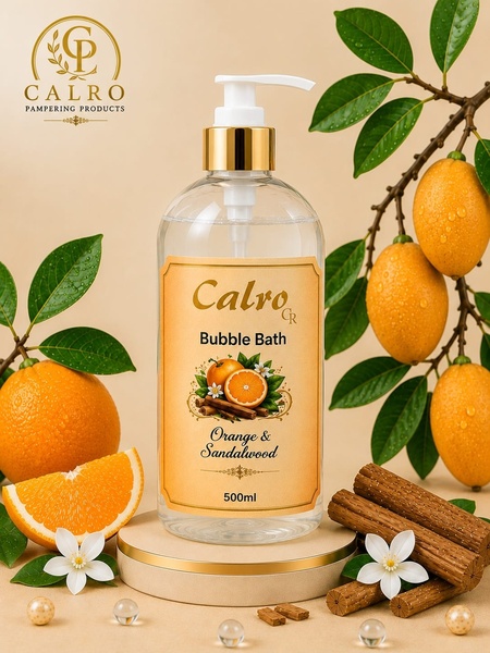 Bubble Bath.Orange & Sandalwood