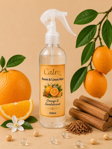 Orange & Sandalwood Room & Linen Mist