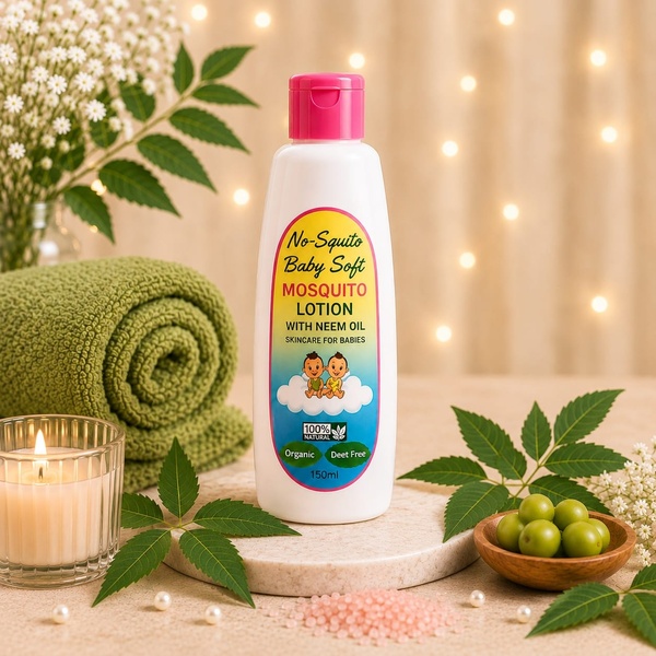 No-Squito Baby Soft Mosquito Lotion with Neem Oil