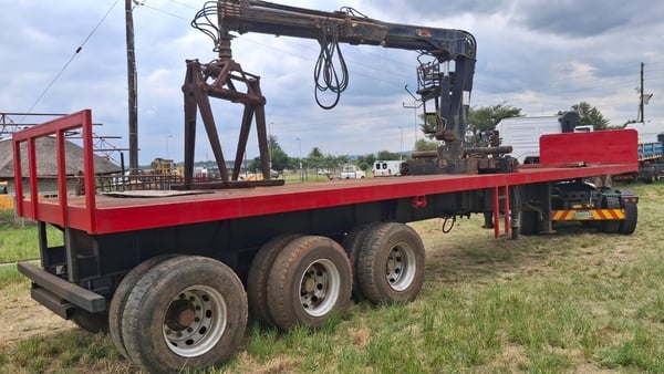 Busaf Brick Crane Trailer 3 Axle
