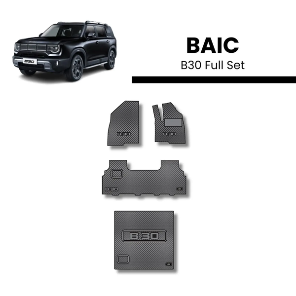 BAIC B30 Rubber Mats Full Set