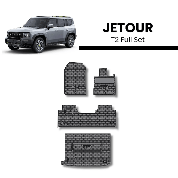 Jetour T2 Rubber Mat Set Full