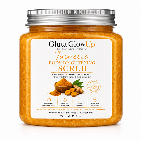 Gluta GlowUp Turmeric Body Brightening Scrub