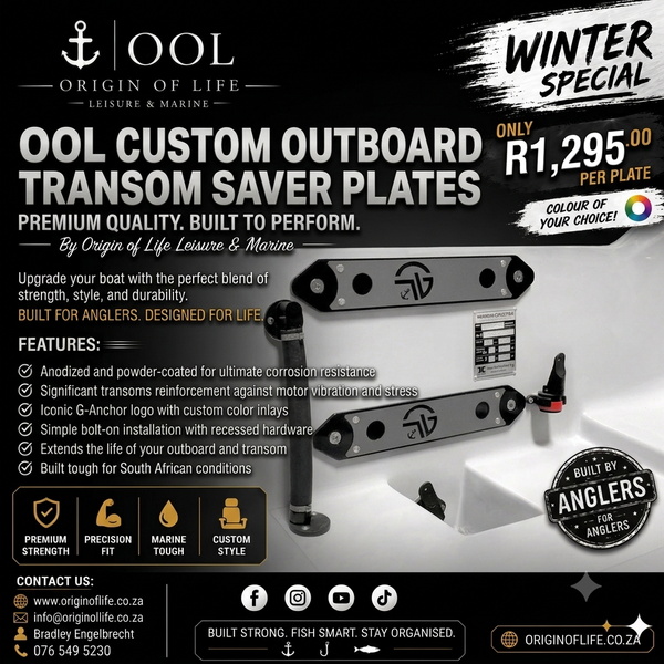 OOL CUSTOM OUTBOARD SAVER PLATE picture