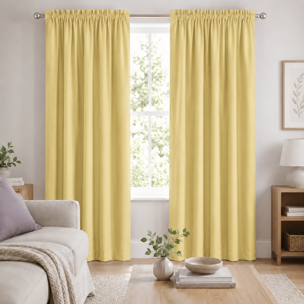 Twinpack Lined Curtains