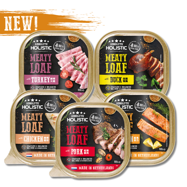 Absolute Holistic Meaty Loaf for Dogs 100g x 16