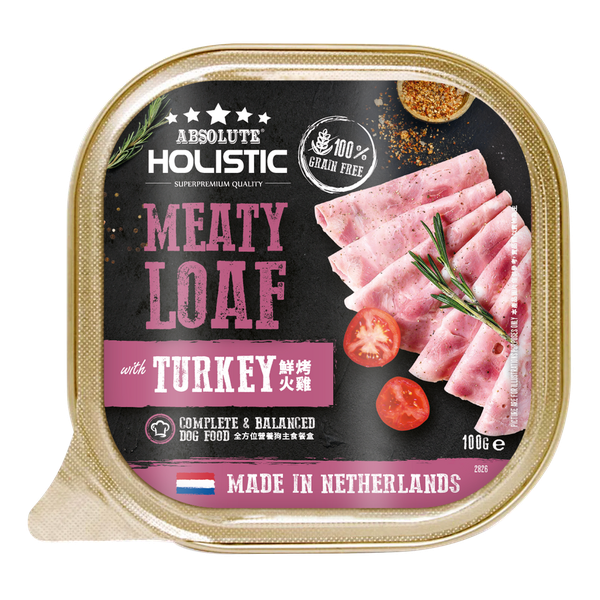 Absolute Holistic Meaty Loaf for Dogs 100g x 16