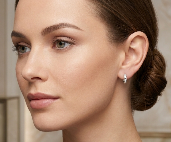 Ladies Sterling Silver Earings picture