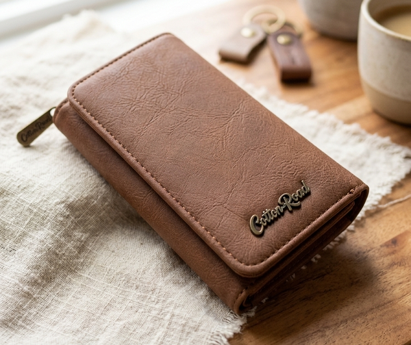 LADIES COTTON ROAD WALLET picture