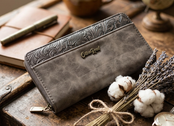 LADIES COTTON ROAD WALLET picture