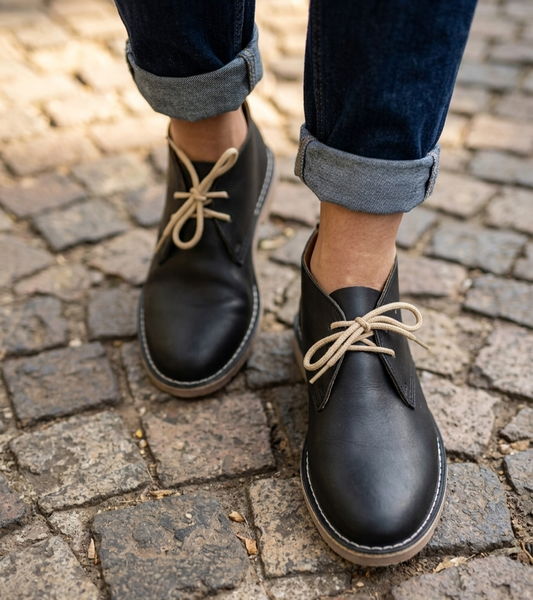 Ladies Leather Chuka Vellies picture
