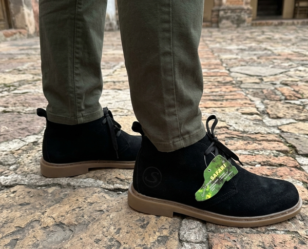 Mens Safari Leather Vellies