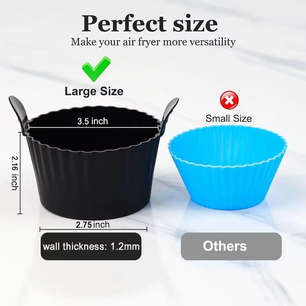3PC SILICON EGG CUP