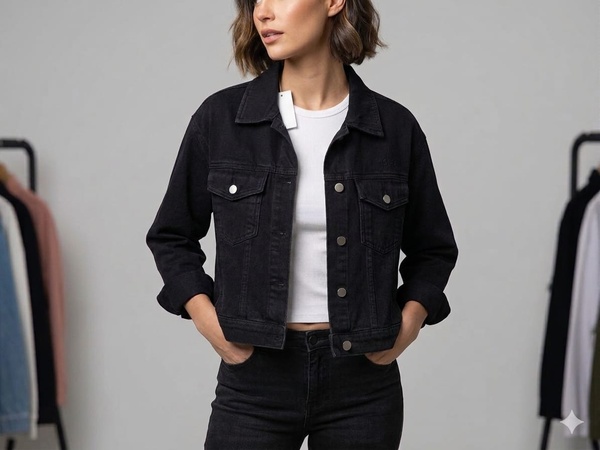 Ladies Denim Jacket picture