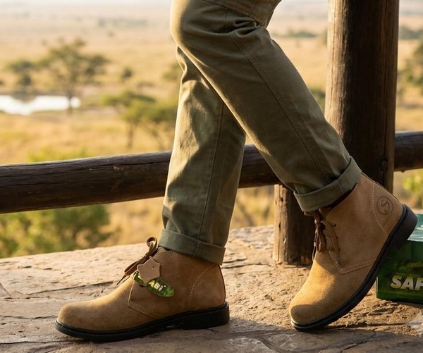 Mens Safari Leather Vellies picture