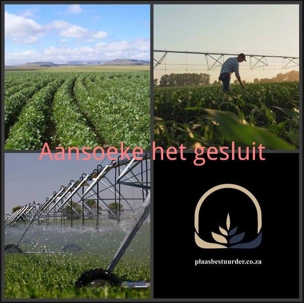 Plaasbestuurder: Saaiboerdery picture