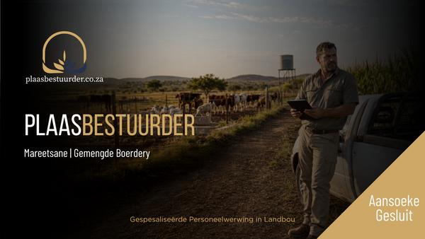 Plaasbestuurder: Gemengde Boerdery picture