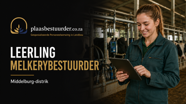 Leerling Melkerybestuurder  Middelburg-distrik picture