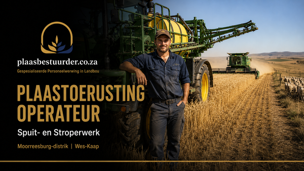 Plaastoerusting Operateur (Moorreesburg-distrik, Wes-Kaap) picture