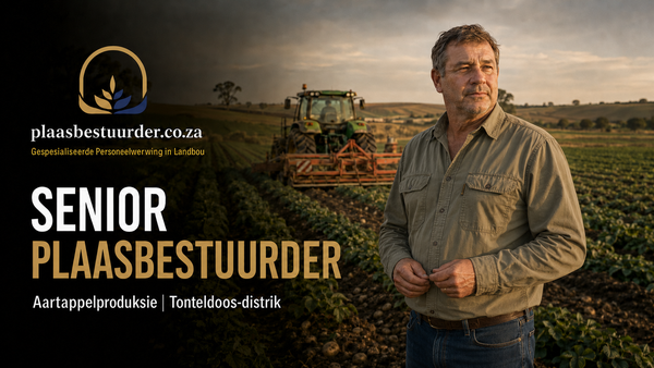 Senior Plaasbestuurder: Aartappelproduksie picture