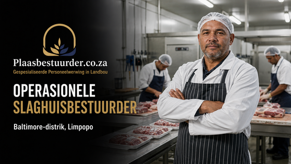 Operasionele Slaghuisbestuurder  Baltimore-distrik, Limpopo picture