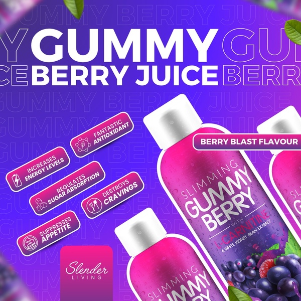 Slimming Gummy Berry Juice Extra Strong