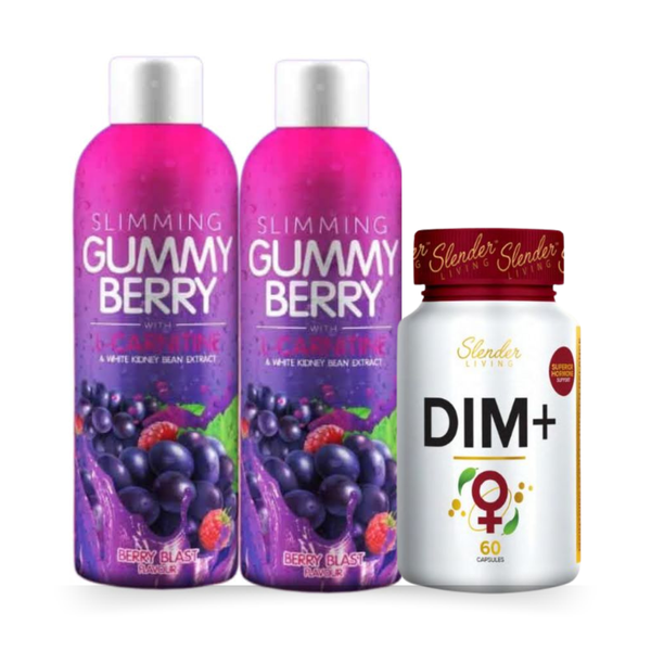 Gummy Berry Juice Slender Living Dim+ Combo