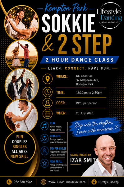 Sokkie and 2-Step Dance Class in Kempton Park