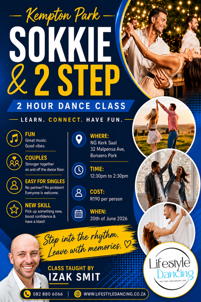 Sokkie and 2-Step Dance Class in Kempton Park