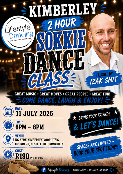 2 hour Sokkie Dance Class - Kimberley