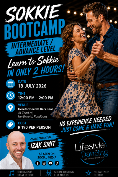 Sokkie Bootcamp (Intermediate / Advance level) - Randburg