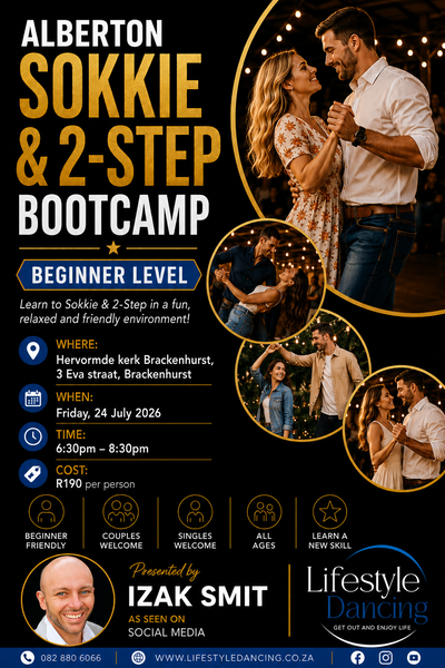 Sokkie & 2 Step 2 hour class - Alberton